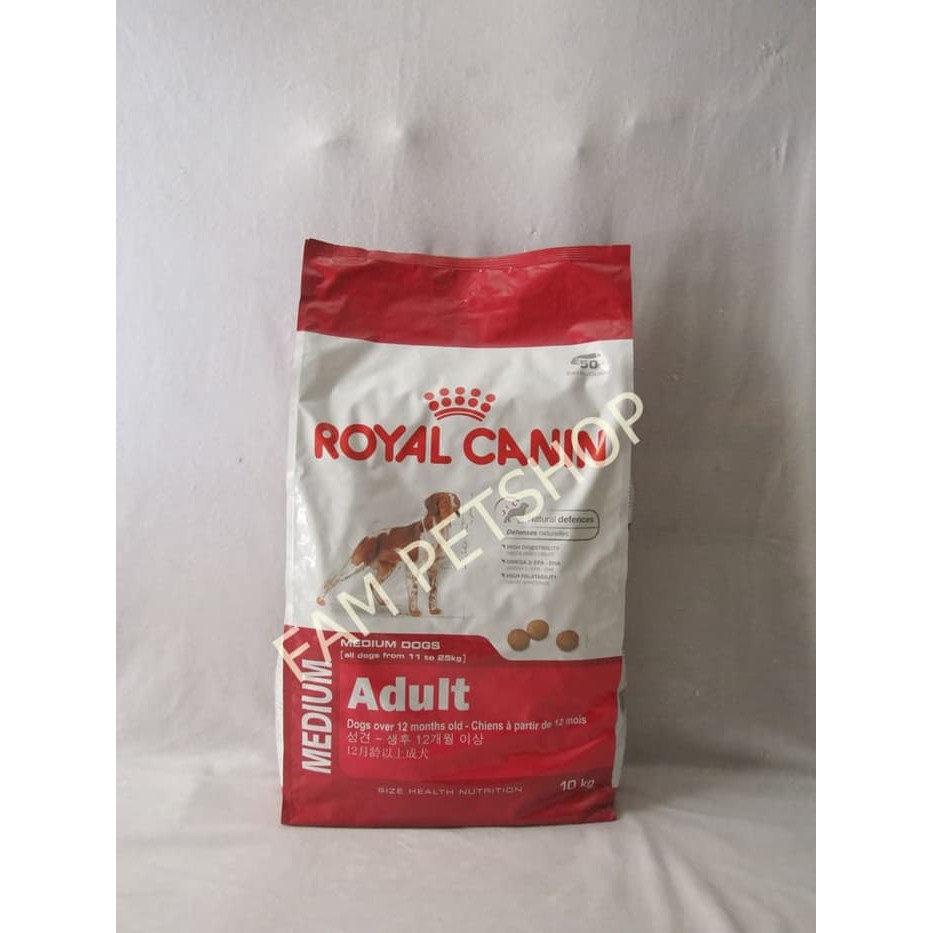 Royal Canin Medium Adult 10 Kg - Makanan Anjing / Dog Food