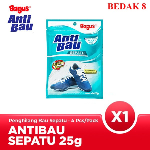 Bagus Anti Bau Sepatu 4 X 25 Gr