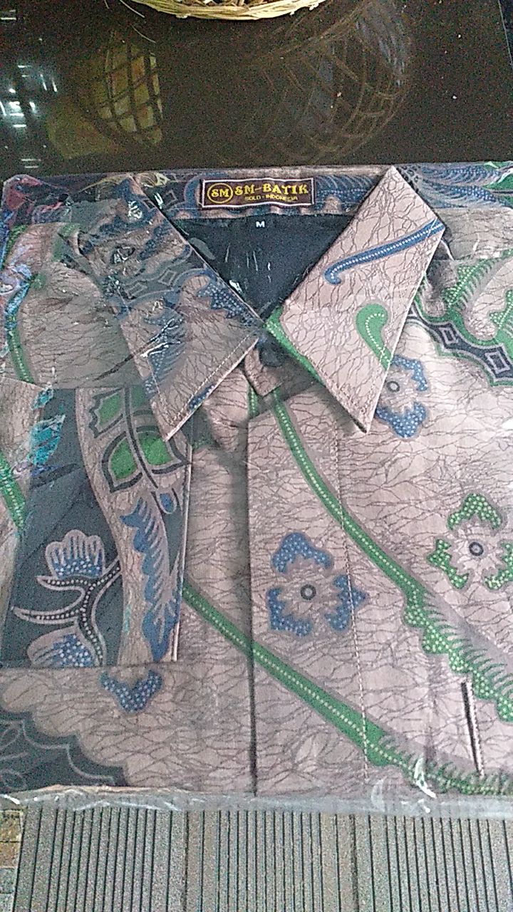 Parang Lintang 2 Kemeja Batik Pria Lengan Panjang Pendek Baju Batik Pria Lengan Panjang Hem Batik