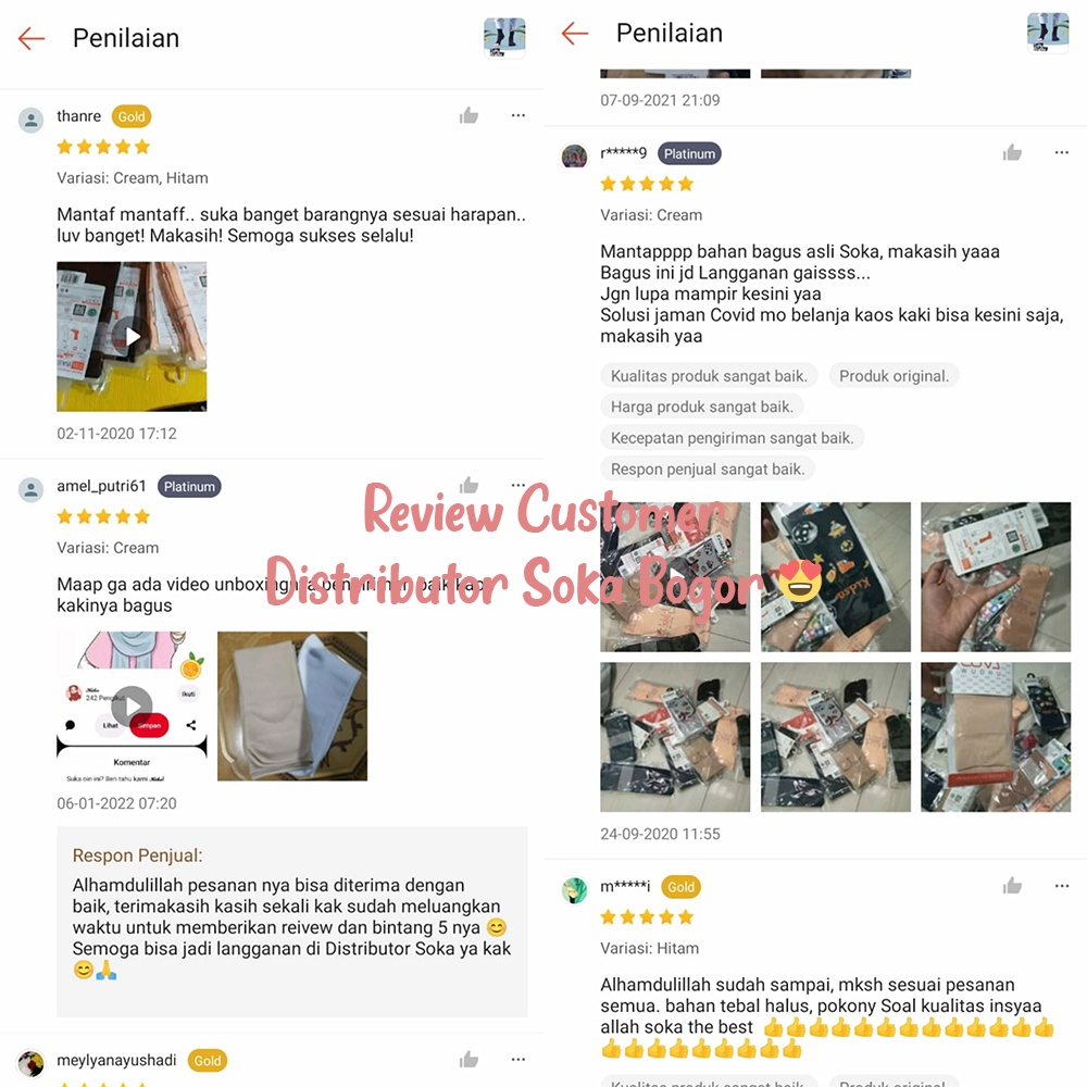 Soka Wudhu - Kaos Kaki Muslimah Panjang Sebetis Travelling - Distributor Soka