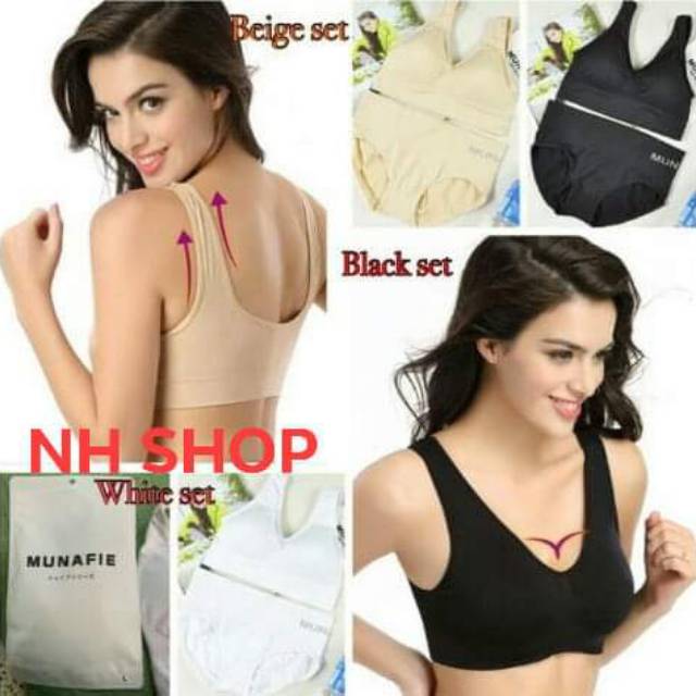 Munafie Bra set ( 1 bra + 1 cd )