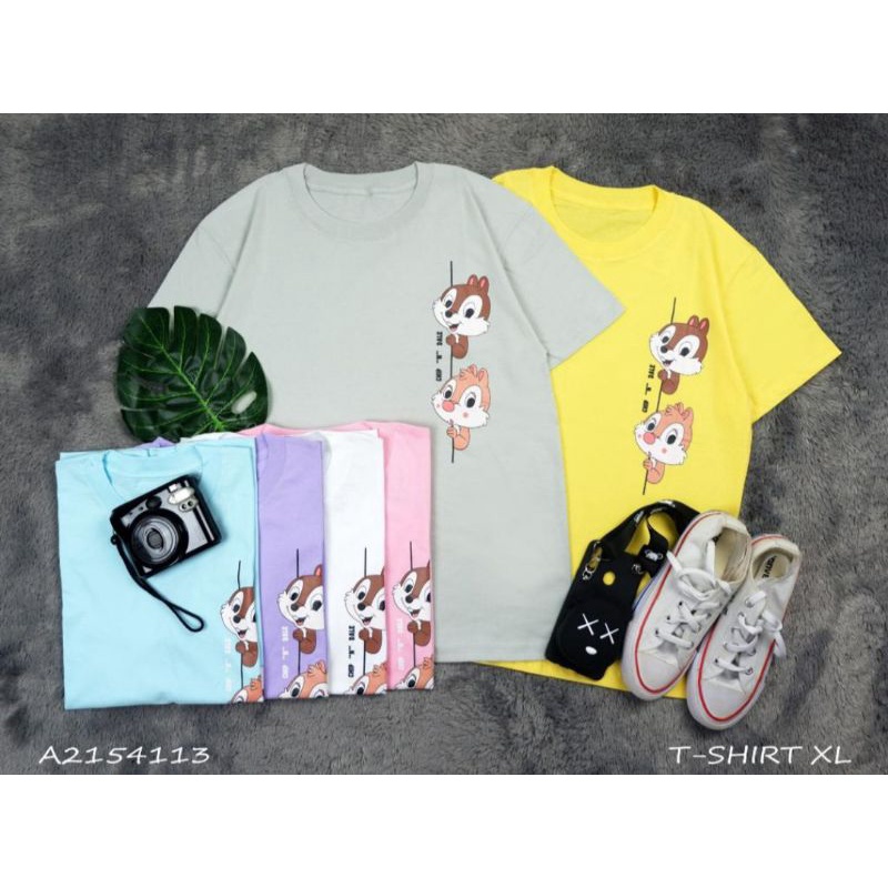 KAOS DEWASA CHIP AND DALE HIDE