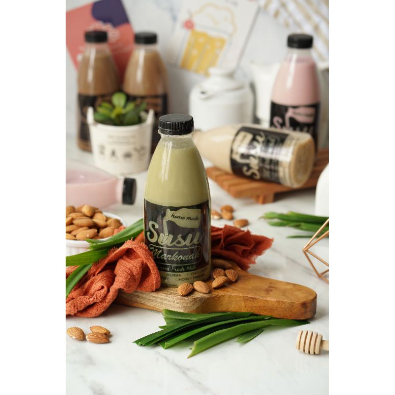 

SUSU ALMOND HONEY PANDAN (350ml) ENAK BANGET/ALMOND MILK/ALMOND HALAL /ALMOND HOME MADE/ASI BOOSTER