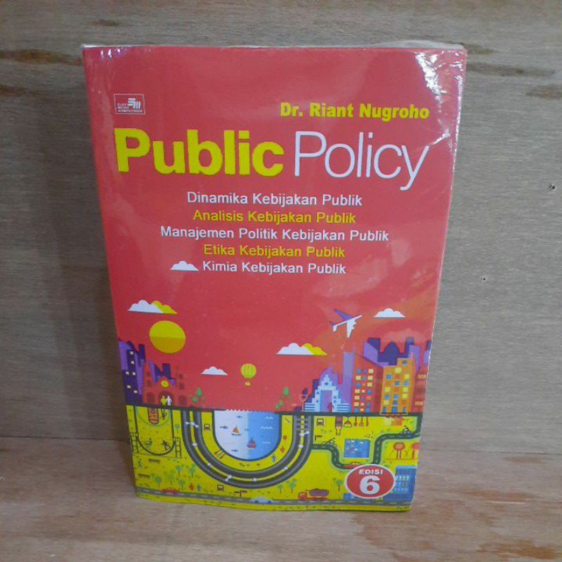 PROMO BUKU PUBLIC POLICY  EDISI 6 DR.RIANT NUGROHO