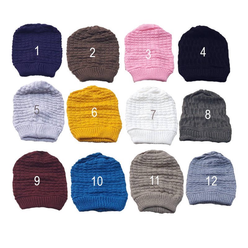 ciput Kupluk Rajut nenek/ Kerpus ibu-ibu / Rajut Tebal