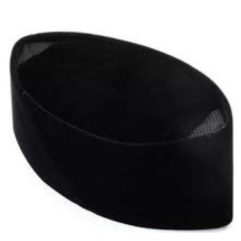 songkok hitam polos, songkok nasional-Hitam