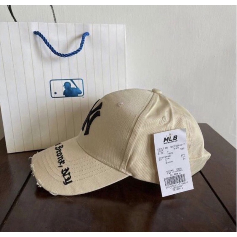 topi Mlb NY Ripped Cream