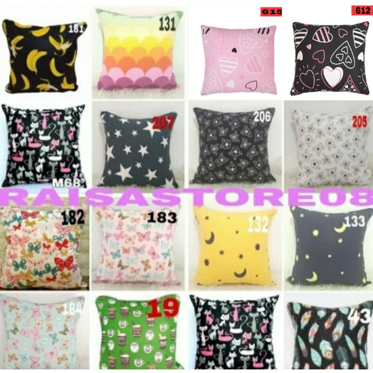 SARUNG BANTAL SOFA/KURSI/MOBIL 40X40 variasi 5