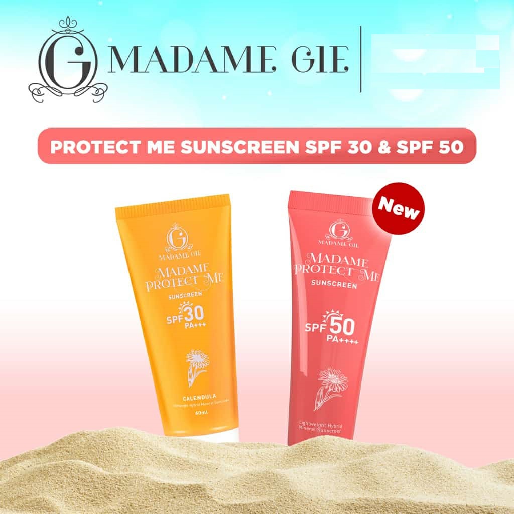 Madame Gie Madame Protect Me Sunscreen SPF 50 PA ++++ With Calendula 35 ML