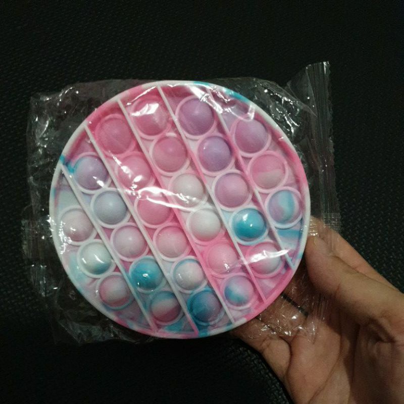 [50+ Model Pop It] POP IT ALL VARIANT | Popit Rainbow Macaron Sugus UV Colorful-Round Camou