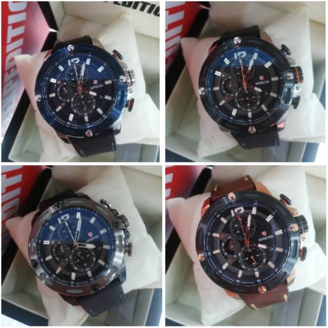Jam tangan expedition e6780 man leathet original 6780