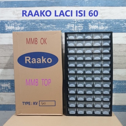 Racco - Rak Komponen 60 Laci Export Quality