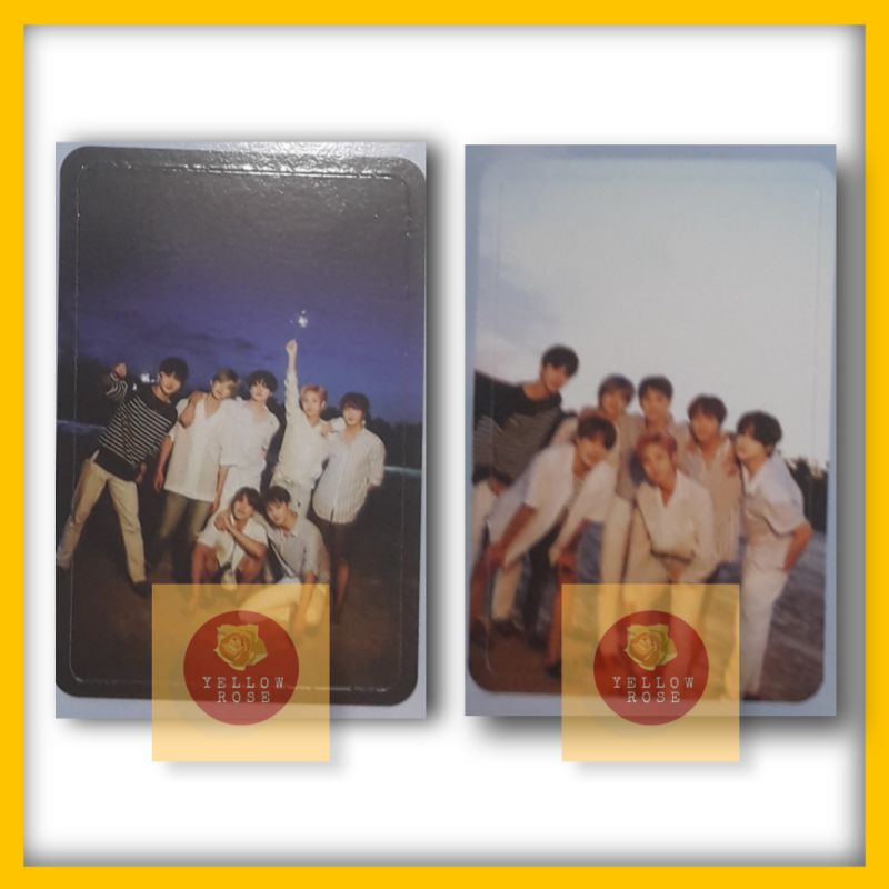 2 Dua Photocard (PC) Official Grup Group NCT DREAM Sore & Malam Photobook Dream A Dream (DAD)