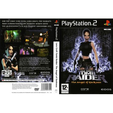 Kaset Ps2 Game Tomb Raider - Angel Of Darkness