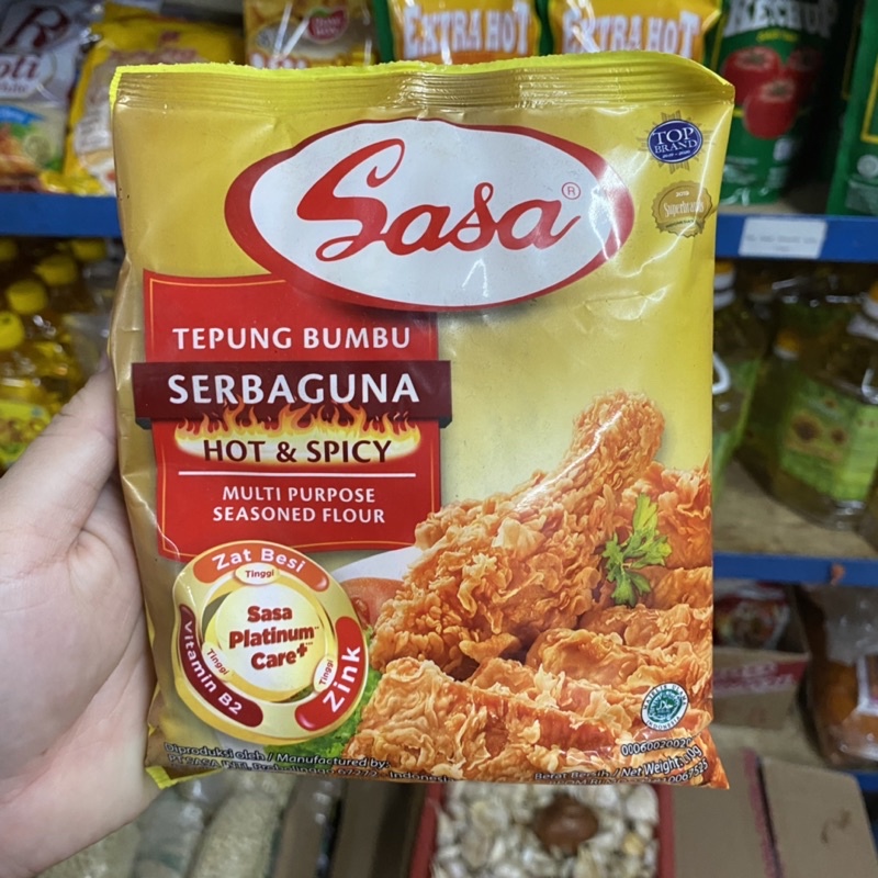 

(210gr) Sasa/ Tepung Sasa/ Tepung Bumbu Serbaguna/ Tepung Serbaguna Hot&Spicy