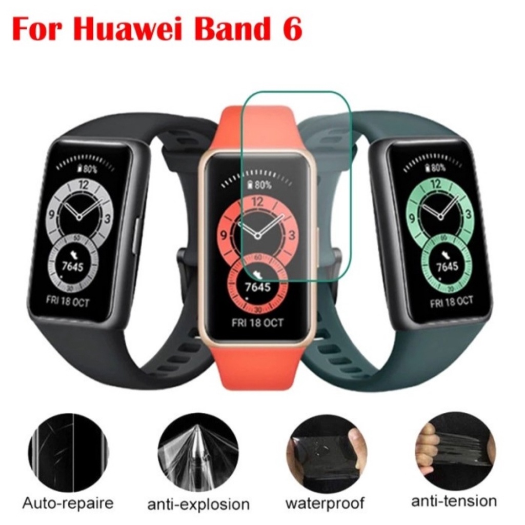 Anti gores shock Screen Guard Huawei Band 6 7 8 Honor Band 6 7 antigores