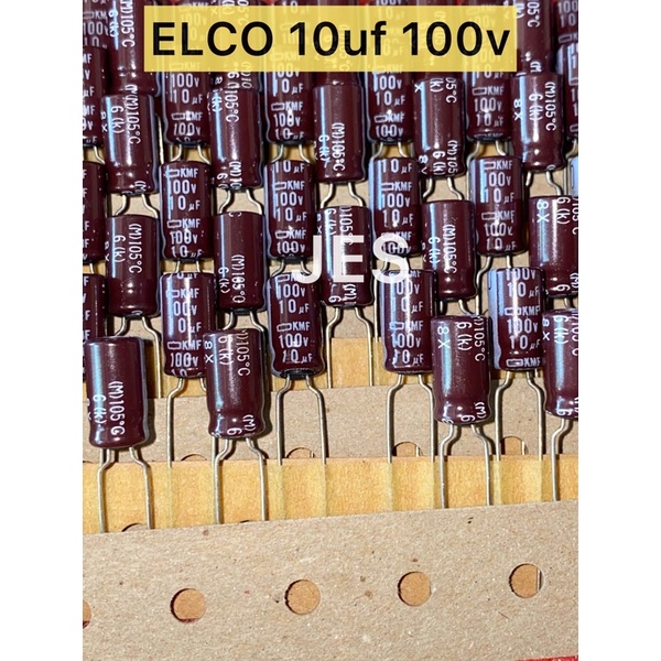 ELCO 10UF 100V RENCENG BERKUALITAS