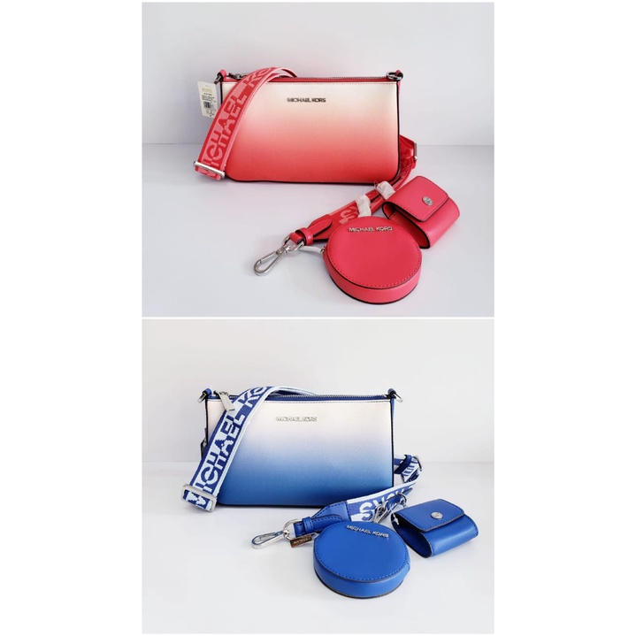 Tas Michael Kors MK Jet Set Travel Small Crossbody with Attached  New Original