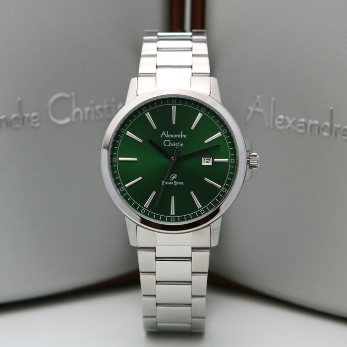 JAM TANGAN PRIA ALEXANDRE CHRISTIE AC 1014 RANTAI ORIGINAL GARANSI RESMI 1 TAHUN