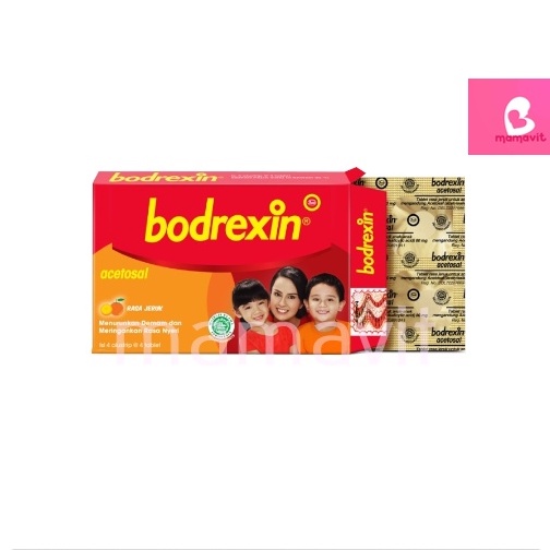 Bodrexin anak obat demam nyeri tablet