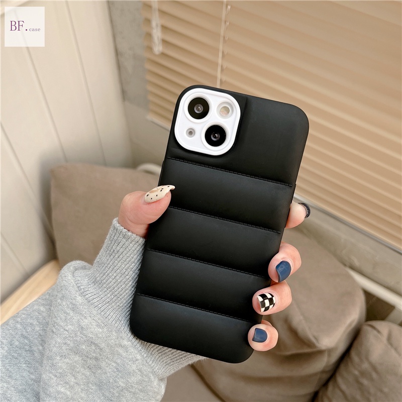 (2 In 1) Casing Softcase Tpu Iphone 13 12 11 Pro Max X Xr Xs Xsmax 7plus 13mini Warna Putih