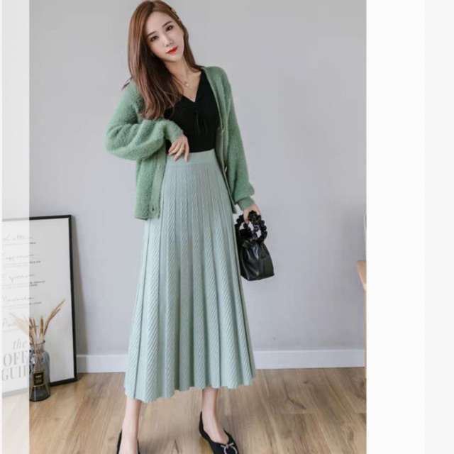 Paula Knit Skirt Import 1911 3M