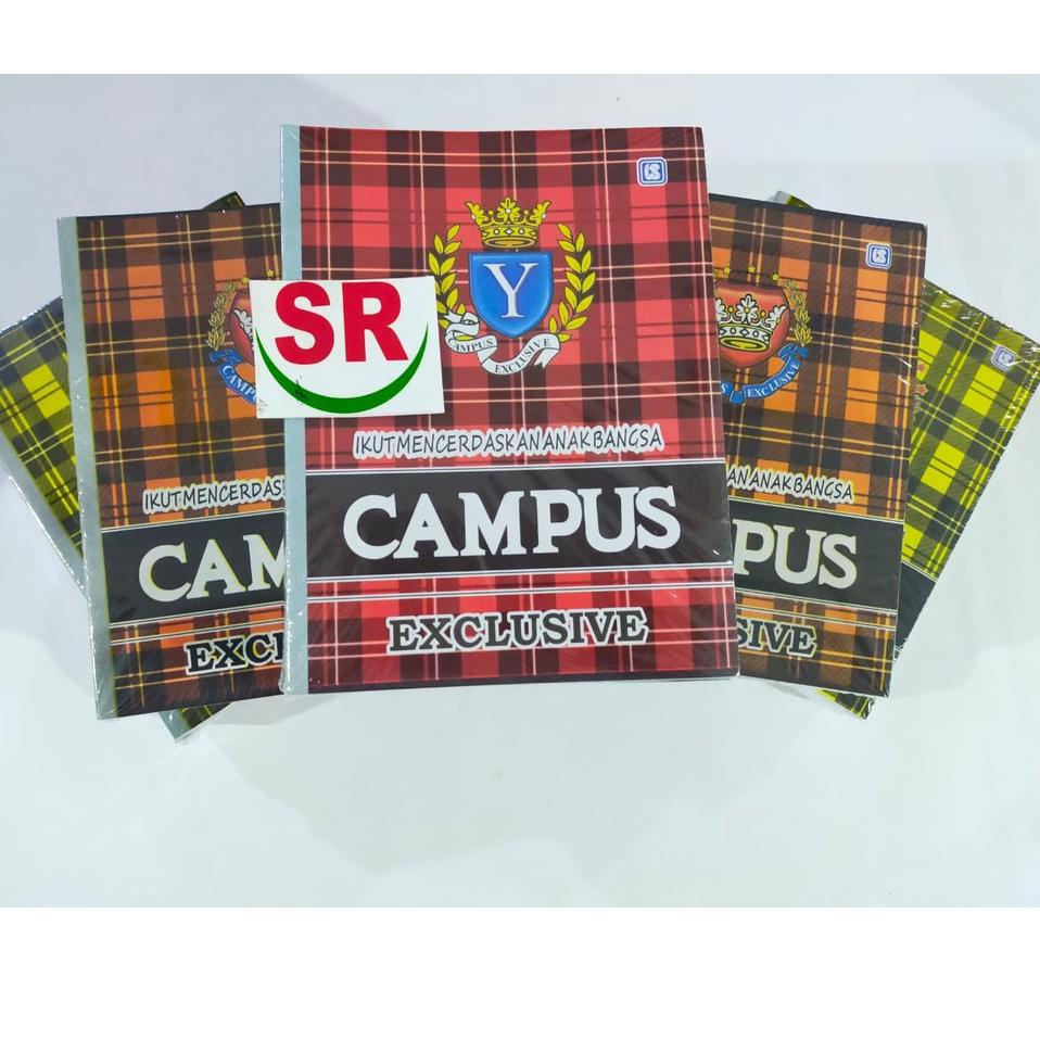 

Telah Hadir.. Buku Tulis Campus Exclusive isi 38 Lembar/58 Lembar(1 Pak isi 10 Buku)