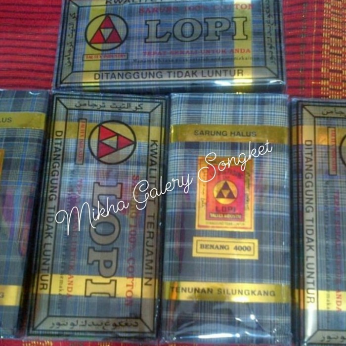 Mandar Sarung Hela Lopi Benang 4000