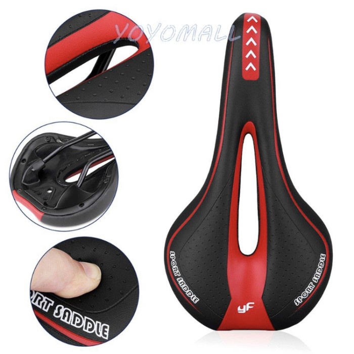 Saddle gel sepeda empuk dan nyaman buat gowes