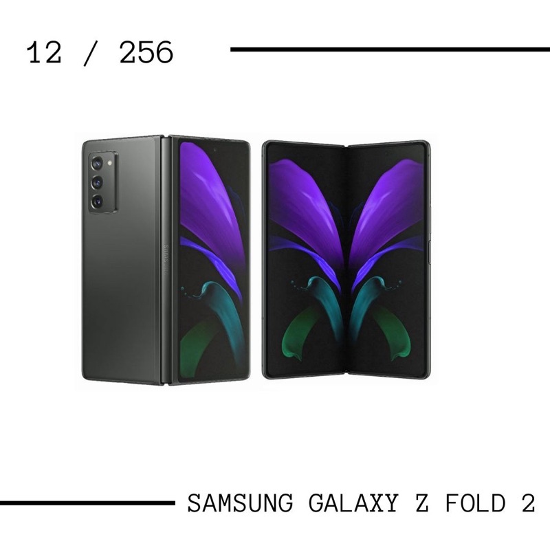samsung galaxy z fold 2 ram 12 rom 256 gb second like new fullset bergaransi resmi