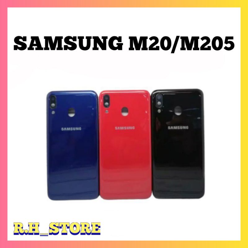 TUTUP BELAKANG BACKDOOR CASING SAMSUNG GALAXY M20 / M205 ORIGINAL