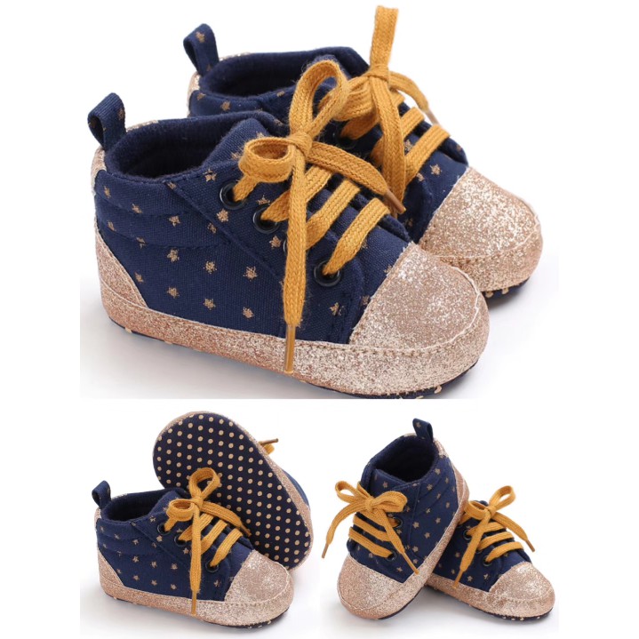 Sepatu Prewalker Baby Import Carter / Pre Walker Baby Shoes Star Jeans Terbaru Best Quality