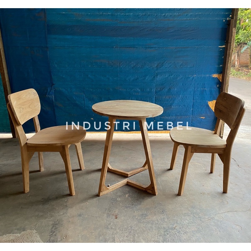Set Kursi Ropan Terbaru - Kursi Makan Minimalis Modern - Meja Makan Bulat Unik
