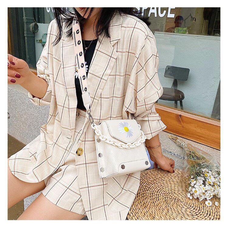 TASHAPPY BQ2877 tas SlingBag motif Flower wanita import model korea CR7434 JTF30340 EL 5511 LT1324