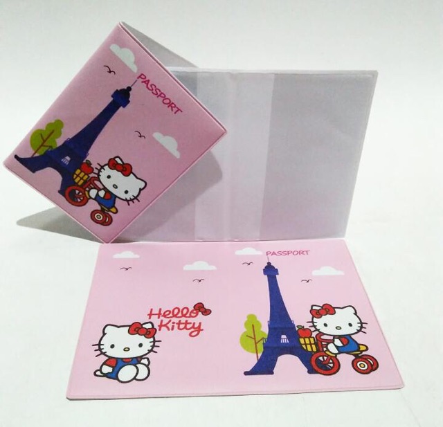 Dompet Paspor Cover Passport Case Pasport Unicorn Pink Murah Kuda Pegasus Candy Lucu Unik
