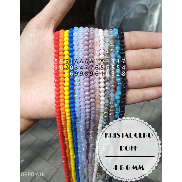 KRISTAL CEKO DOFF 4mm 1/rtg
