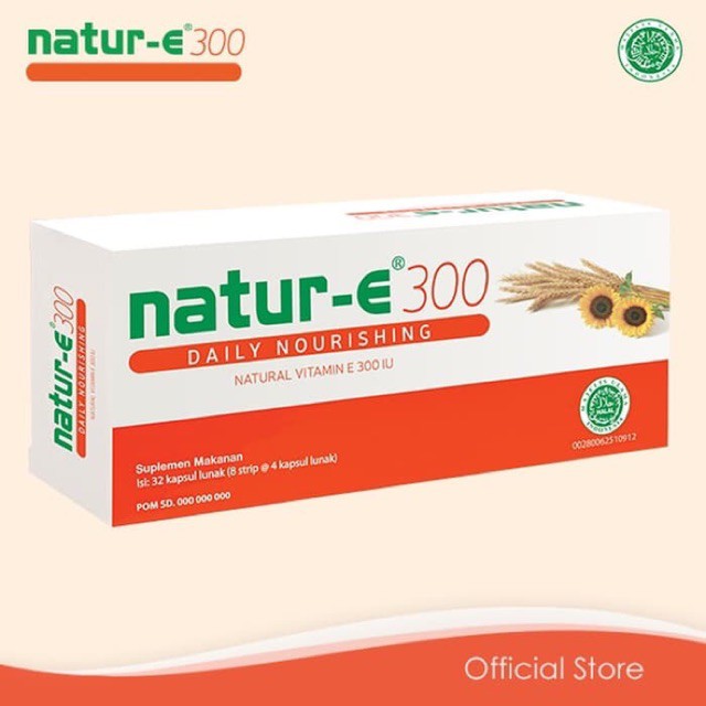 BIG SALE!! Natur-E Daily Nourishing 300 Iu Isi 32 Soft Kapsul