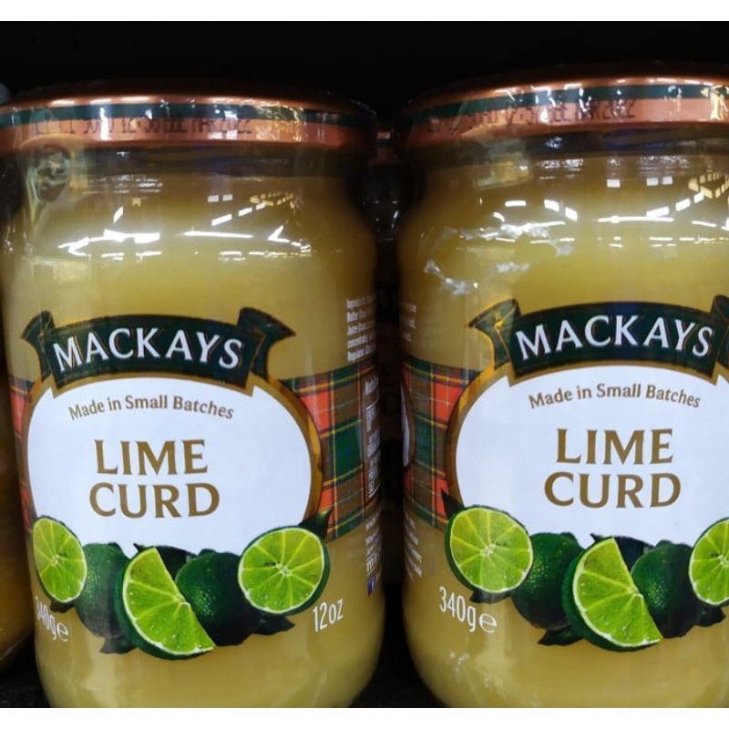 

MACKAYS LIME CURD 340GR