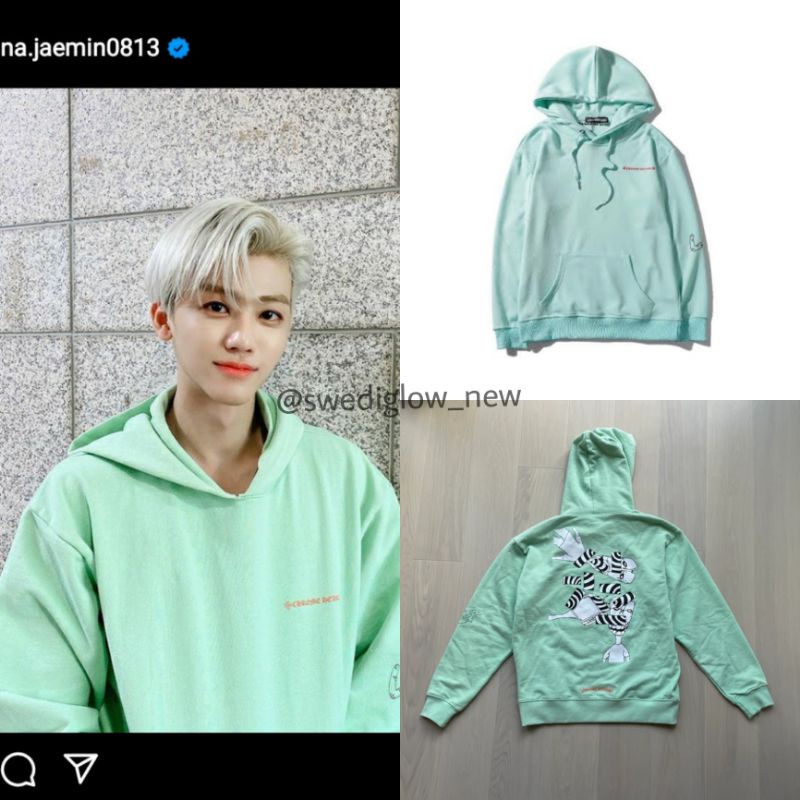 [COD] HOODIE NA JAEMIN NCT DREAM NANA GREEN MINT HIJAU