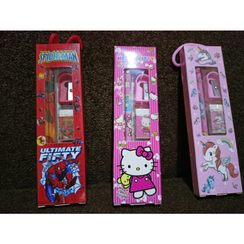 

set pensil karakter