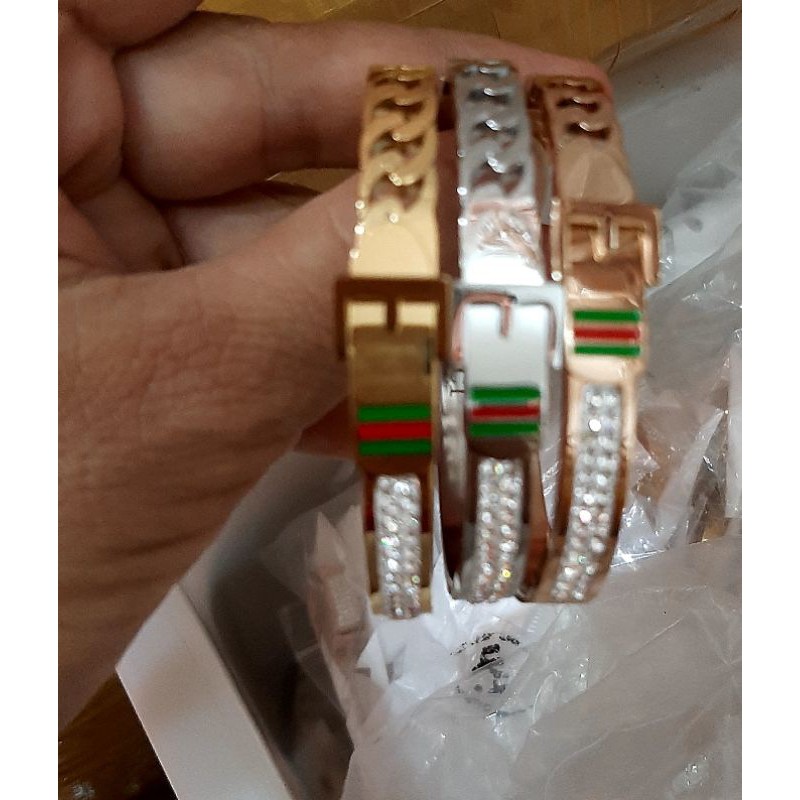 Gelang titanium wanita / Perhiasan titanium wanita