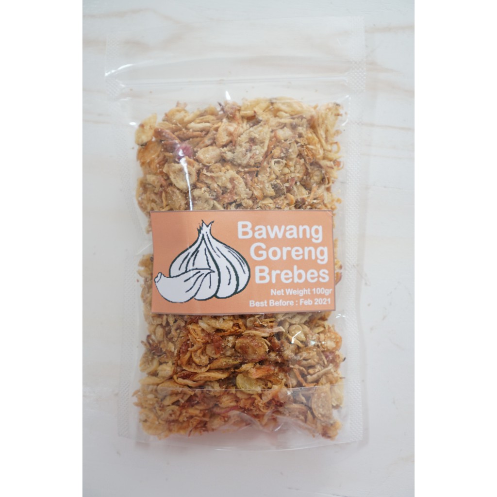 

BAWANG GORENG BREBES 100 GRAM, BAWANG MERAH GORENG BREBES (Renyah, Gurih, Lezat Tanpa Pengawet)