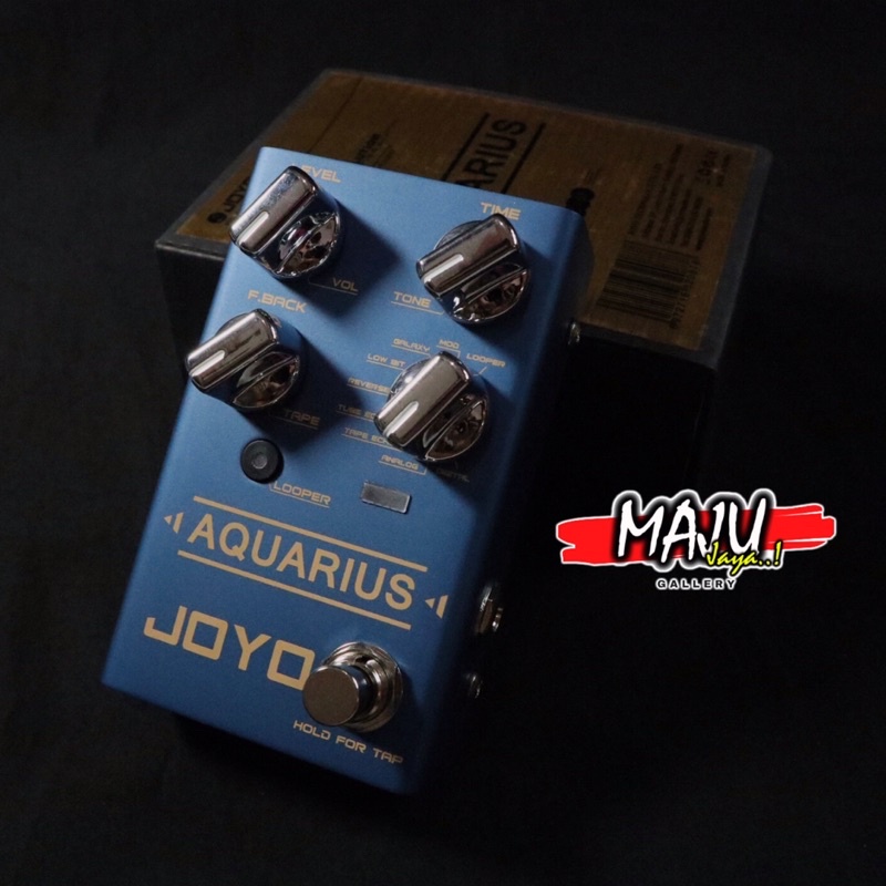 efek gitar bass akustik elektrik joyo aquarius R-07 delay looper 7