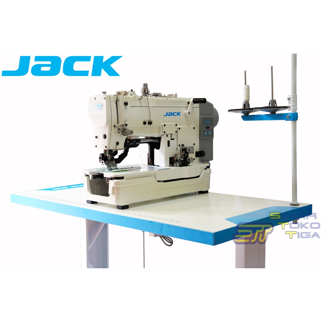 JACK 781 E MESIN JAHIT LUBANG KANCING SERVO HIGH SPEED KONVEKSI 781E