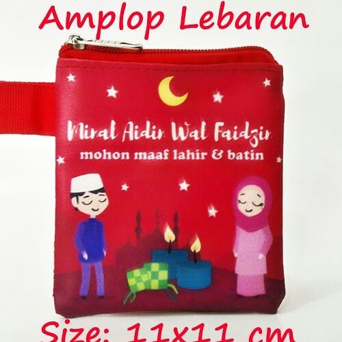 

R1 Dompet THR Lebaran Amplop THR Lebaran Couple Merah