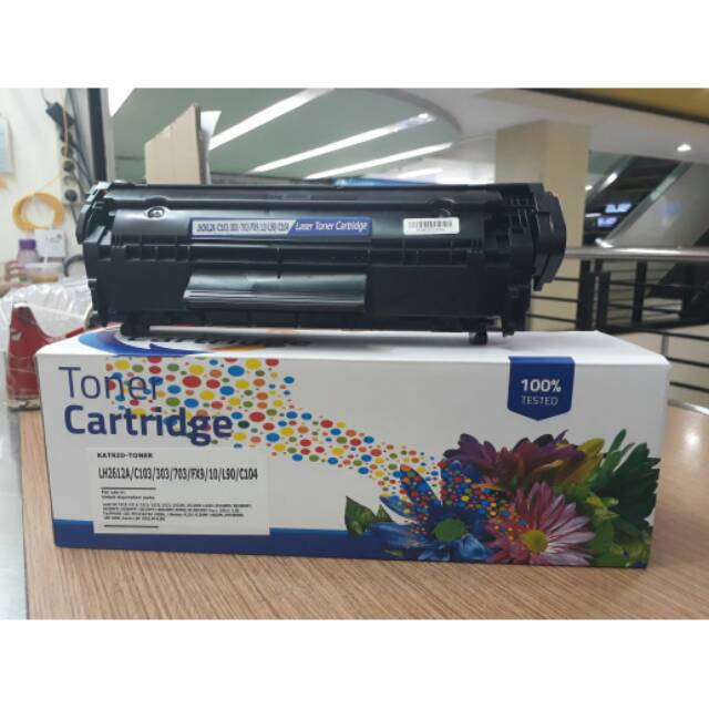 Toner Cartridge Compatible Q2612A - 12A Black