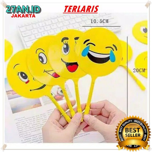 (27AN.ID)COD Pen Kipas Emoji H128 / PENA KIPAS EMOJI / Pen Emoticon