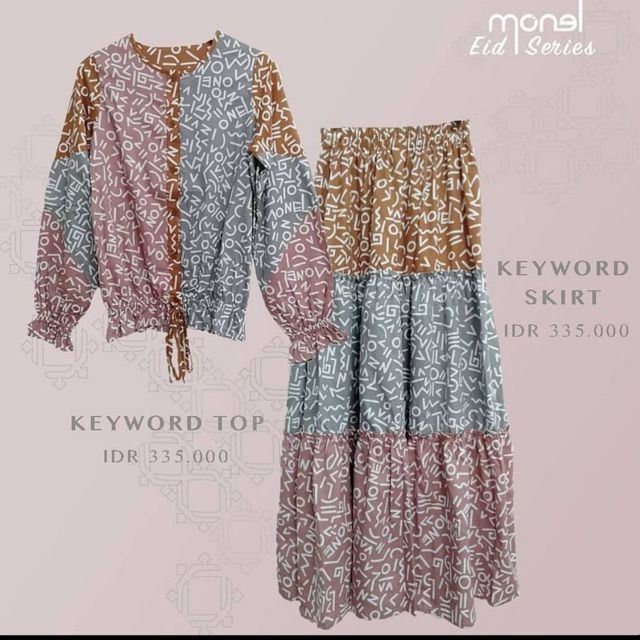 Setelan keyword Monel