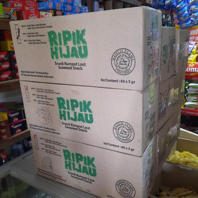 

PROMO RIPIK HIJAU 1 DUS ISI 5 BOX - AYAM GORENG