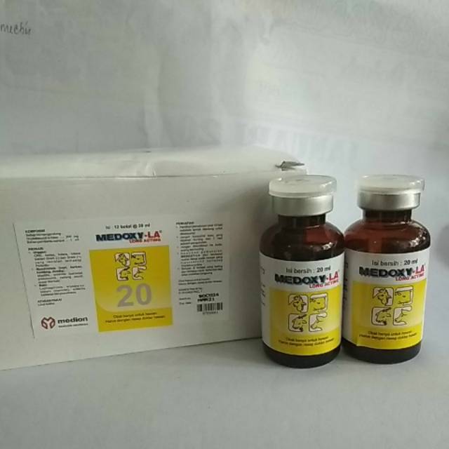 Medoxy LA  20ml medion obat antibiotik infeksi
